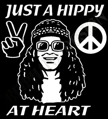 Buy Hippy T-Shirt Hippie T-Shirt 60's Inspired Peace Love At Heart CND Woodstock 60s • 13.95£