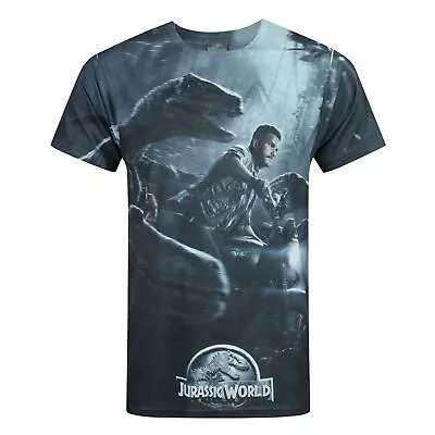 Buy Jurassic World Mens Sublimation T-Shirt NS4061 • 17.23£