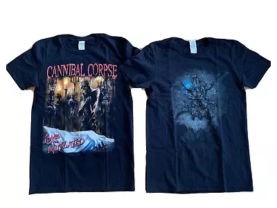 Buy Cannibal Corpse Sepultura T-Shirt Pack M Tomb Of The Mutilated Machine Messiah • 30.82£