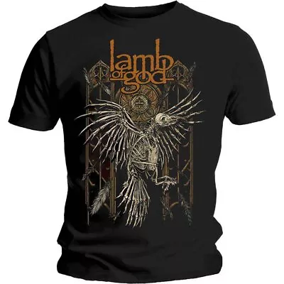 Buy Lamb Of God Crow Official Tee T-Shirt Mens Unisex • 17.13£