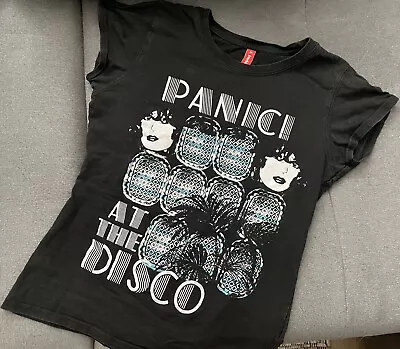 Buy Panic At The Disco Band T-Shirt Damen Fanshirt Gr. XS S Frauen Bandshirt Palme • 8.23£