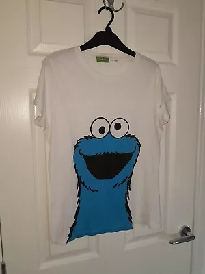Buy Sesame Street Fitted T-shirt Grover Size 16 100% Cotton New Without Tags • 6.99£
