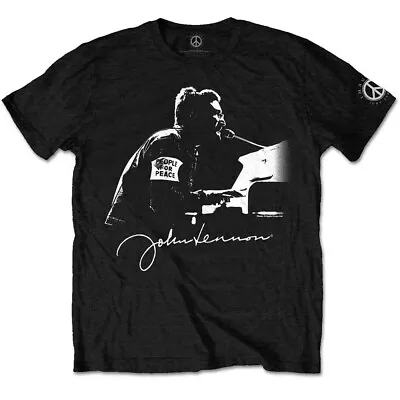 Buy JOHN LENNON Unisex T- Shirt -  People For Peace  - Block Cotton  • 16.99£