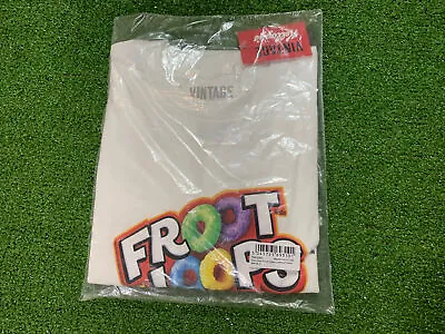 Buy Kelloggs Fruit Loops T-Shirt Mens Size Medium White Short Sleeve Graphic Print • 18.99£