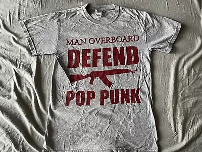 Buy Man Overboard Defend Pop Punk Tshirt SMALL Emo New Found Glory Paramore • 3£