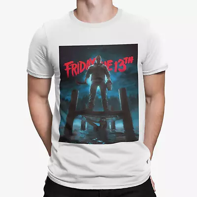 Buy Friday 13th Dock T-Shirt - Halloween Horror Film TV Scary Retro Kruger Pennywise • 8.39£