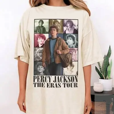 Buy Percy Jackson The Eras Tour Shirt, Walker Scobell Percy Jackson, Camp Half Blood • 21.04£