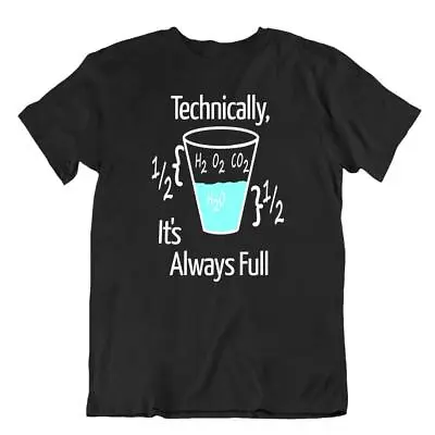 Buy Unisex Cool Gift T-Shirt Teacher Joke Tee Optimist Humor Shirt Casual Geek • 22.48£
