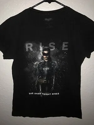 Buy The Dark Knight Rises ‘Rise’ Catwoman Size Medium Women’s Movie Promo T-shirt • 12.24£