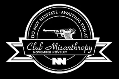 Buy NOVEMBER NÖVELET Club Misanthropy T-SHIRT • 17.99£