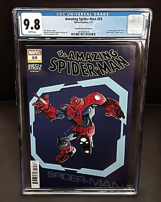 Buy Amazing Spider-Man #59 Mech Strike Variant CGC Universal Grade 9.8 Marvel 2021 • 67.10£