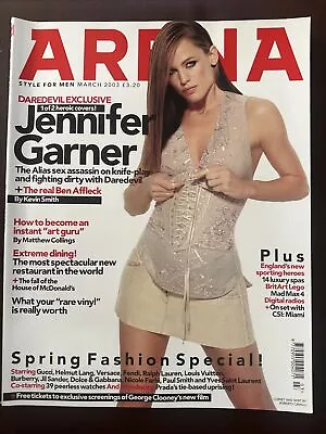 Buy ARENA Magazine - Jennifer Garner. March 2003. MINT CONDITION • 6.75£
