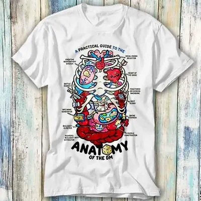 Buy The Anatomy Of DM DND GM Dungeon Master Dice T Shirt Meme Gift Tee Unisex 964 • 6.35£