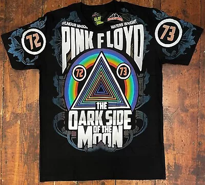 Buy BNWT  Rock@Tees Pink Floyd Glow In The Dark Double Sided T-shirt L (ts0434) • 26.99£