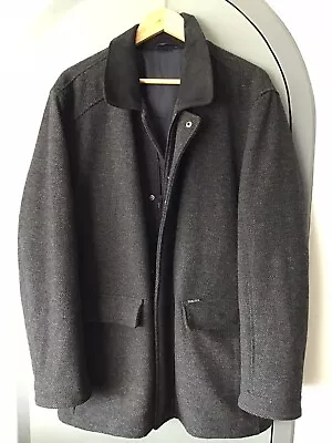 Buy Mens Wool Rich Mid Length Jacket Size 46  • 28£