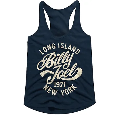 Buy Billy Joel Long Island 1971 Women's Tank Top New York Pop Concert Tour Merch • 25.56£