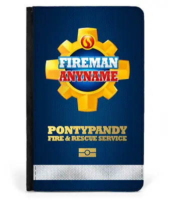 Buy Personalised Fireman Sam Inspired Pontypandy Fire Rescue Service Passport Cover • 11.99£
