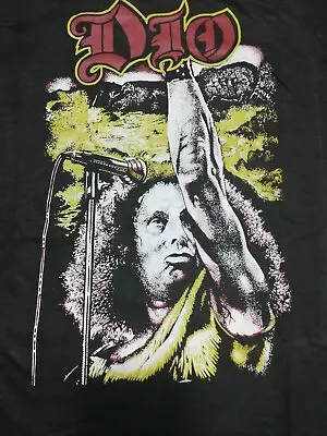 Buy Ronnie James Dio - Rare Vintage T-Shirt 1988, Size Large • 148.36£
