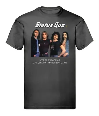Buy Status Quo - Live At The Apollo - Essential – Brand New – Sizes S – 5xl • 15.99£