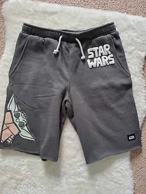 Buy Disney Parks Spirit Jersey Star Wars The Mandalorian Baby Yoda Shorts • 20£