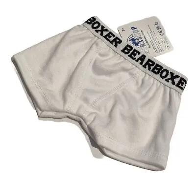 Buy BUILD A BEAR White Boxer Shorts BNWT ( To Fit BAB ) Boxers  • 7.59£