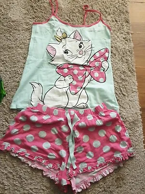 Buy Disney Marie Pyjama Set Size 12/14 • 4£