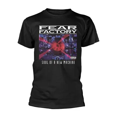 Buy Fear Factory - 'soul Of A New Machine' - Black T-shirt - Official - Ph11850xl • 15£