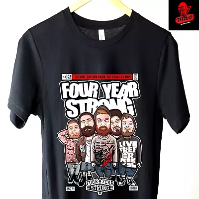 Buy Four Year Strong Pop-Punk Rock Music Band Tee Unisex Heavy Cotton T-Shirt S–3XL • 24.03£