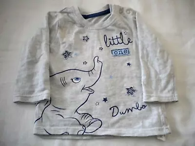 Buy Disney Dumbo Baby T Shirt 0-3 Months Excellent Condition • 1.99£