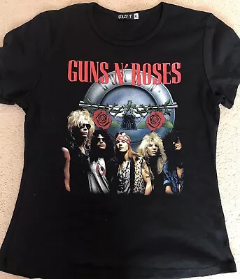 Buy Guns N' Roses Ladies T Shirt Size 12-14 Appr New • 10£