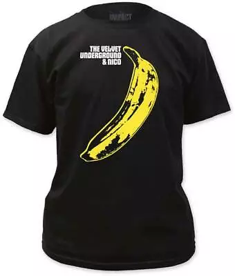 Buy VELVET UNDERGROUND - Warhol Banana On Black:T-shirt - NEW - SMALL ONLY • 21.93£