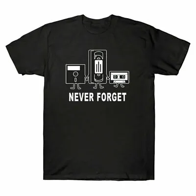 Buy Never Humor Forget Tee T-Shirt Good Men's Novelty Felling Adult Sarcastic Funny • 16.99£