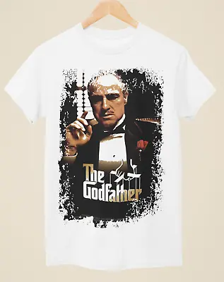 Buy The Godfather - Movie Poster Inspired Unisex White T-Shirt • 14.99£