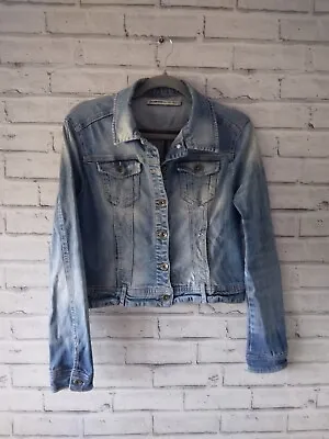 Buy Vintage Ladies Blue Cute Denim Jacket Size S  Very Good  (DJ6) Pre-loved  • 19.99£