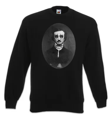 Buy Poe Portrait Sweatshirt Pullover Edgar Allan Allen Symbol Poe Ravens Nevermore • 37.14£
