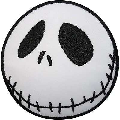 Buy Jack Skellington Patch The Nightmare Before Christmas Iron Sew On Clothes Badge • 2.79£