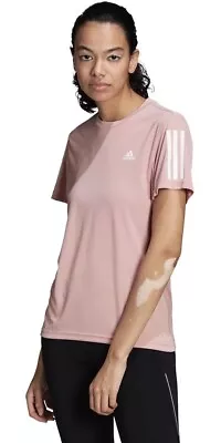 Buy Adidas Damen Sportshirt Damen T-Shirt Tee Wonder Mauve 161041 • 33.87£