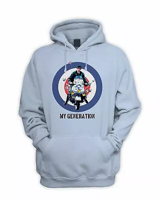 Buy My Generation Mod Scooter Pouch Pocket Hoodie - Jam Fashion The Who Quadrophenia • 25.95£