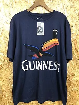 Buy GUINNESS BLUE T-SHIRT Size 2XL NEW WITH TAGS • 14£