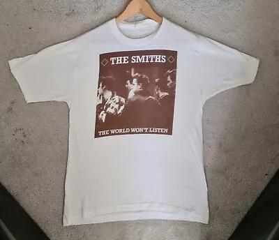 Buy The Smiths World Won't Listen 1980s Vintage T Shirt • 150£
