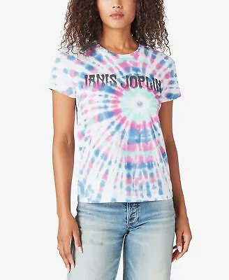 Buy Lucky Brand Tie-Dyed Janis Joplin Classic Graphic T-Shirt • 49.14£