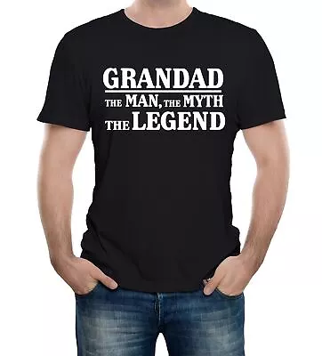 Buy Grandad The Legend T-Shirt - Funny T Shirt Grandpa Dad Gift Joke Fathers Day • 12.99£