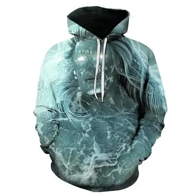 Buy 23 Styles 3d Digital Triton Print Men's Hoodie Casual Sweatshirt Men's Top Coat  • 19.10£