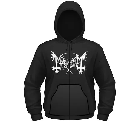 Buy Mayhem 'De Mysteriis Dom Sathanas' Zip Hoodie - NEW Hoody Hooded Sweatshirt • 34.99£