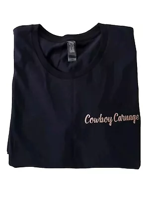 Buy Cowboy Carnage Western T-Shirt Ladies Size 2XL • 7.93£