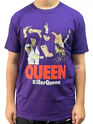 Buy Queen - Killer Queen Purple Unisex Official T Shirt Various Sizes Freddie Mercur • 12.79£
