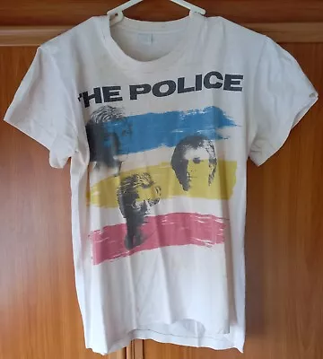 Buy The Police Synchronicity Tour T-shirt Small 1985 • 50£