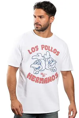 Buy Breaking Bad Mens T-shirt Los Pollos Hermanos Top Tee S-5XL Official • 13.99£
