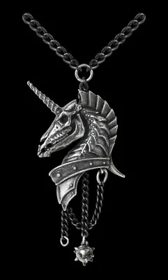 Buy Alchemy Necklace - Skull Unicorn - Geistalon - Jewellery • 53.77£