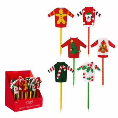 Buy  Christmas Jumper Pens Novelty Stocking Fillers Uk Choice • 2.70£